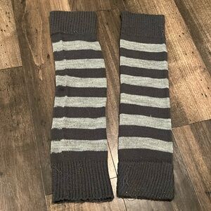 Leg Warmers Arm Warmers Striped One Size